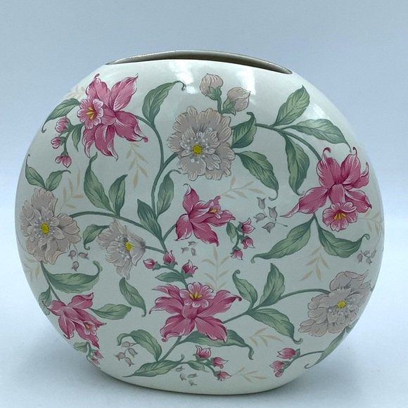 Prima Otigiri Japan Oval Floral Vase - Picture 2 of 14